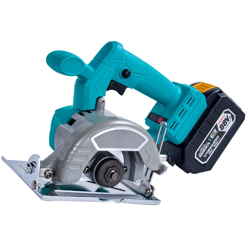 Circular Saw Machine Cordless Concrete Marble Tile Wood Cutting Machine Tools Electric Brushless Circular Saw