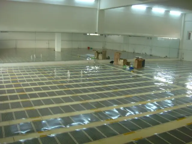 graphene electric underfloor heating floor panels system underfloor manifold mat