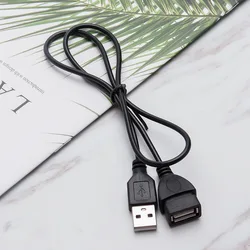 USB 2.0 Cable Extension Cable 0.6m 1m 1.5m Wire Data Transmission Line Superhighspeed Data Extension Cable For Display Projector