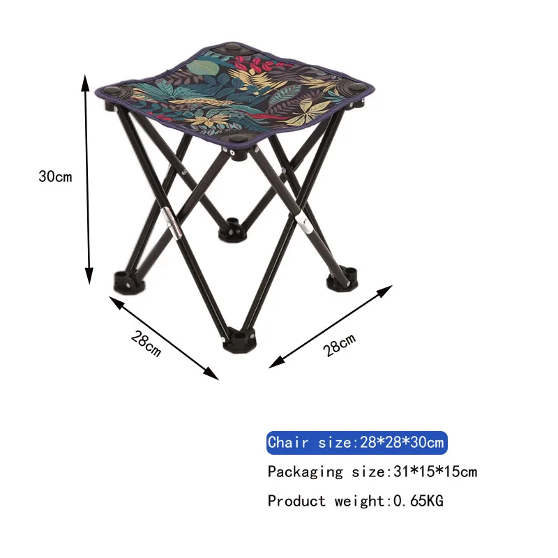 Wholesale  Hiking Picnic Fishing Outdoor folding portable rocking camping chair mini camp stool  folding chair