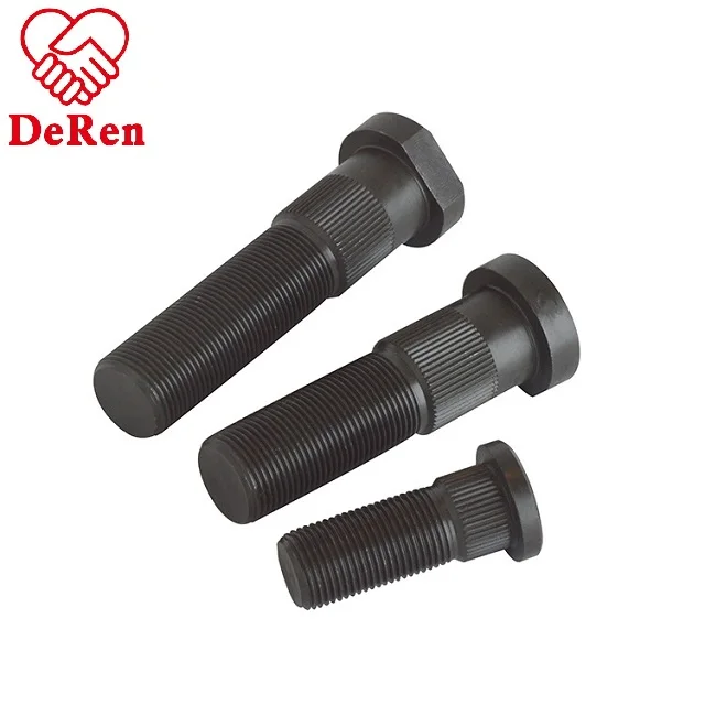 hot sale wheel bolt with nut high tensile black oxide