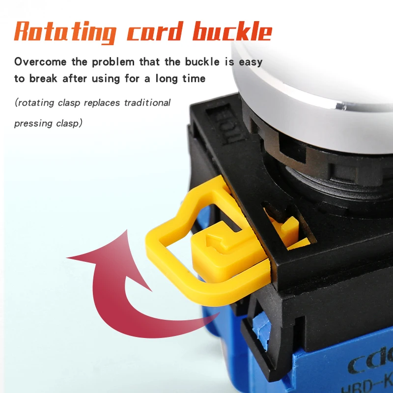 20amp select push button 2no2nc latching keep 3 position rotary switch for Industrial set box