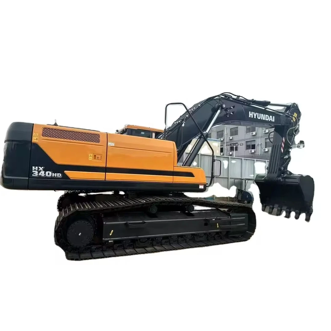 Hot Sale Excavator In Algeria HX340HD HX220HD Excavator With Hydraulic Pipeline and Hammer Breaker