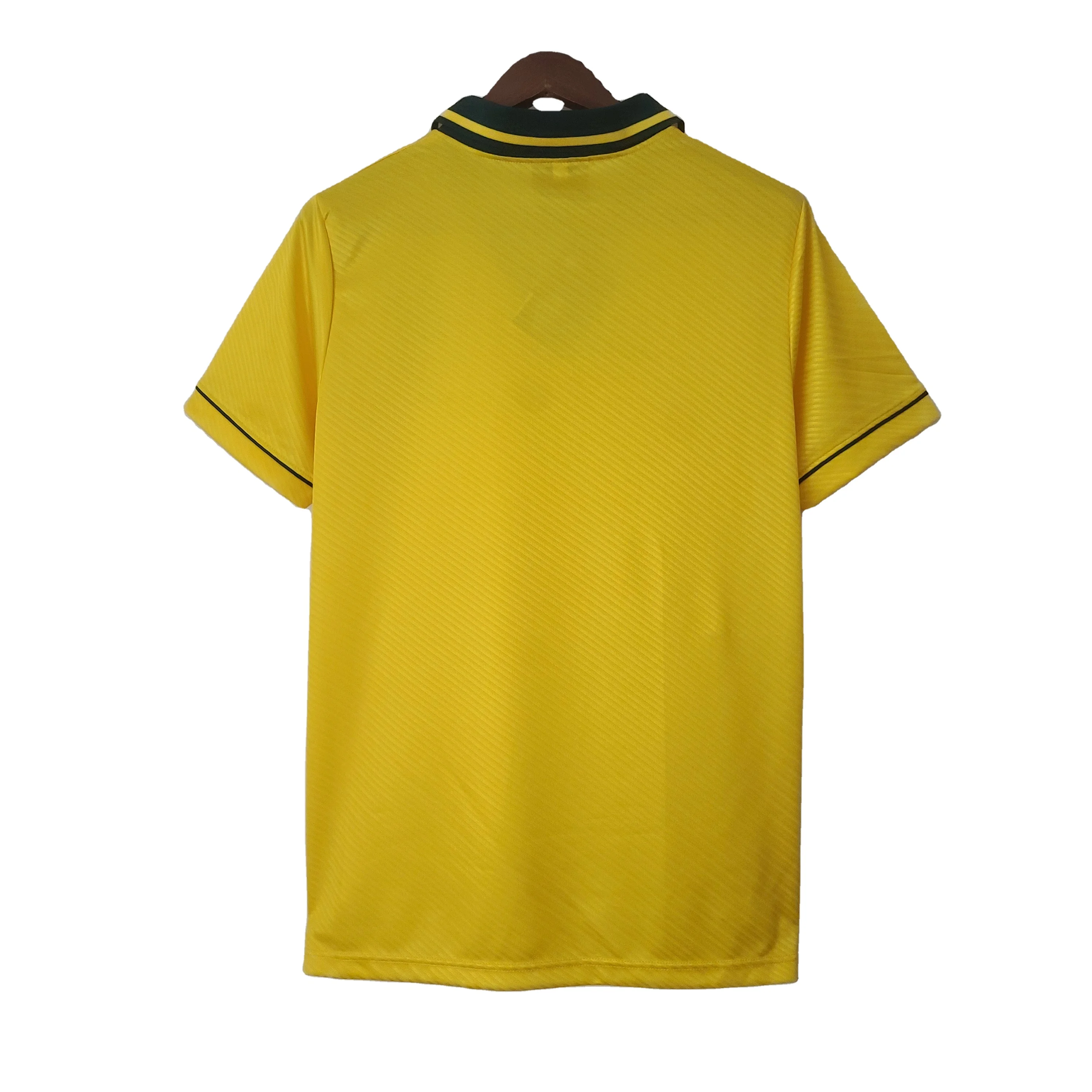Retro Brazil 1993-1994Away Top real jersey home football jersey football jersey football wear fan version t-shirt