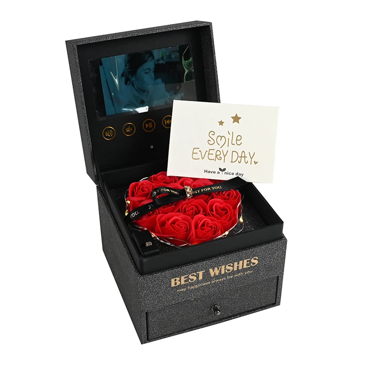 Chinese Homemade Lcd Brochure Wedding Video Invitation Card Custom