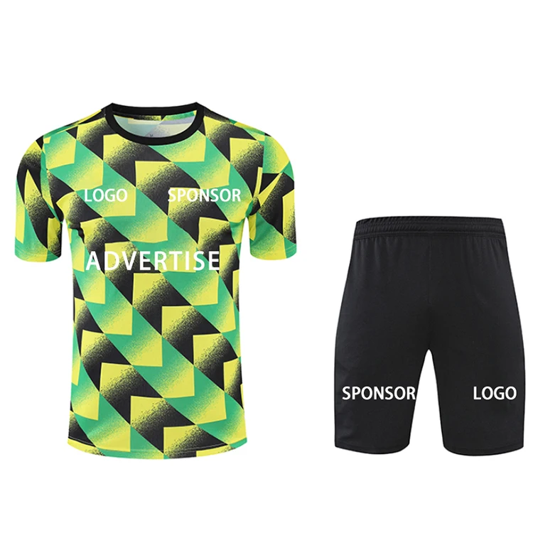 Wholesale Thailand Original Football Club Team Uniform Custom Soccer Uniform Footwear Suit