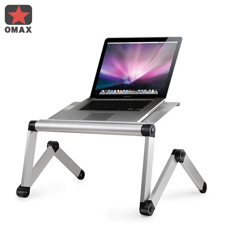 Aluminum Portable Folding Computer Desk  office desk standing desk