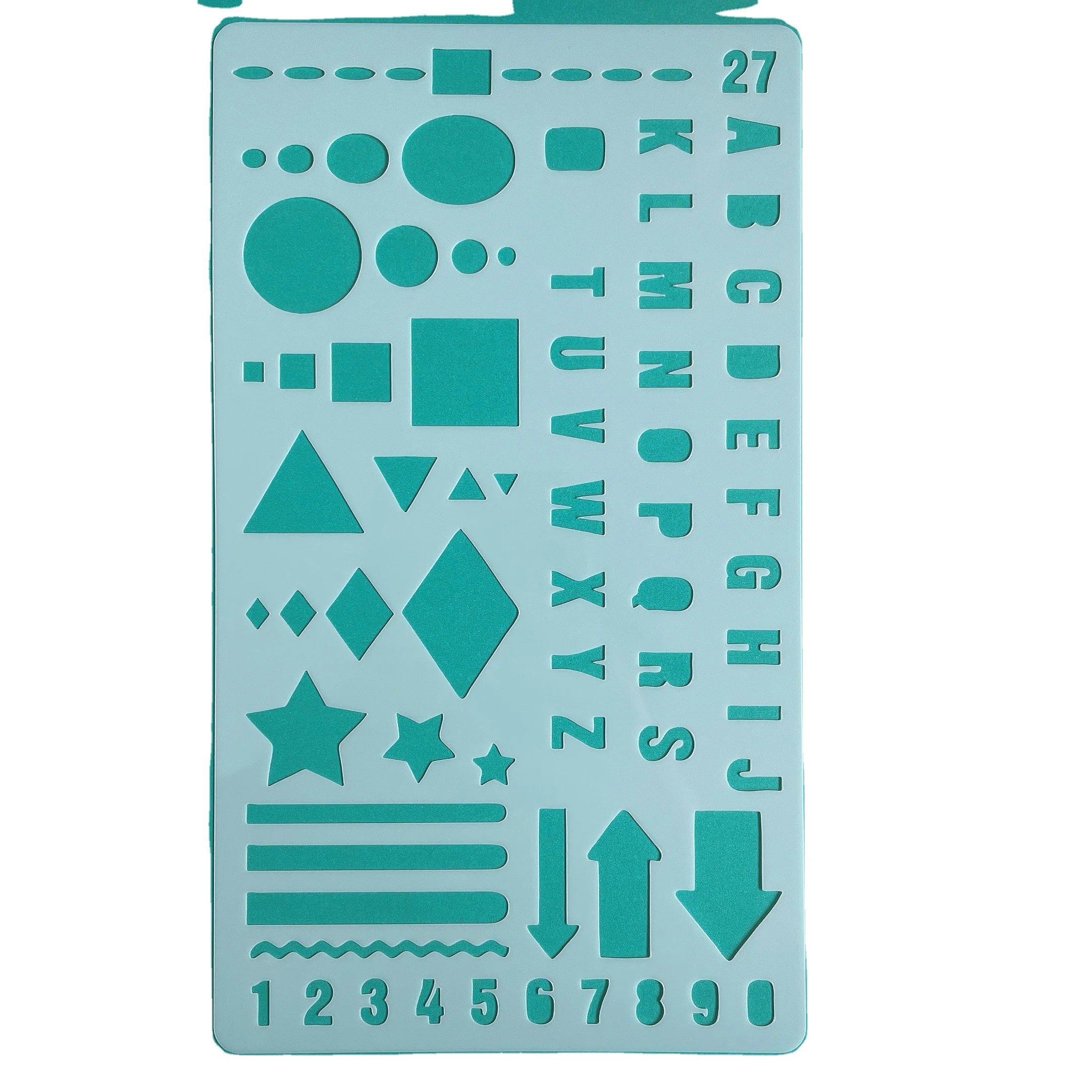 Children Drawing Model  Stencil Template