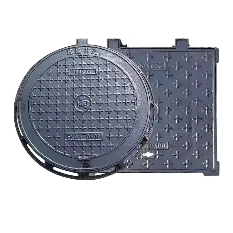 Defang cast iron manhole cover EN124 D400/ductile iron manhole cover/waterproof manhole cover