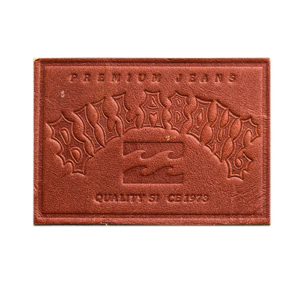 High Quality Garment Leather Patch Label Custom Logo Accessory Maker Sew on Custom Design Debossed Logo