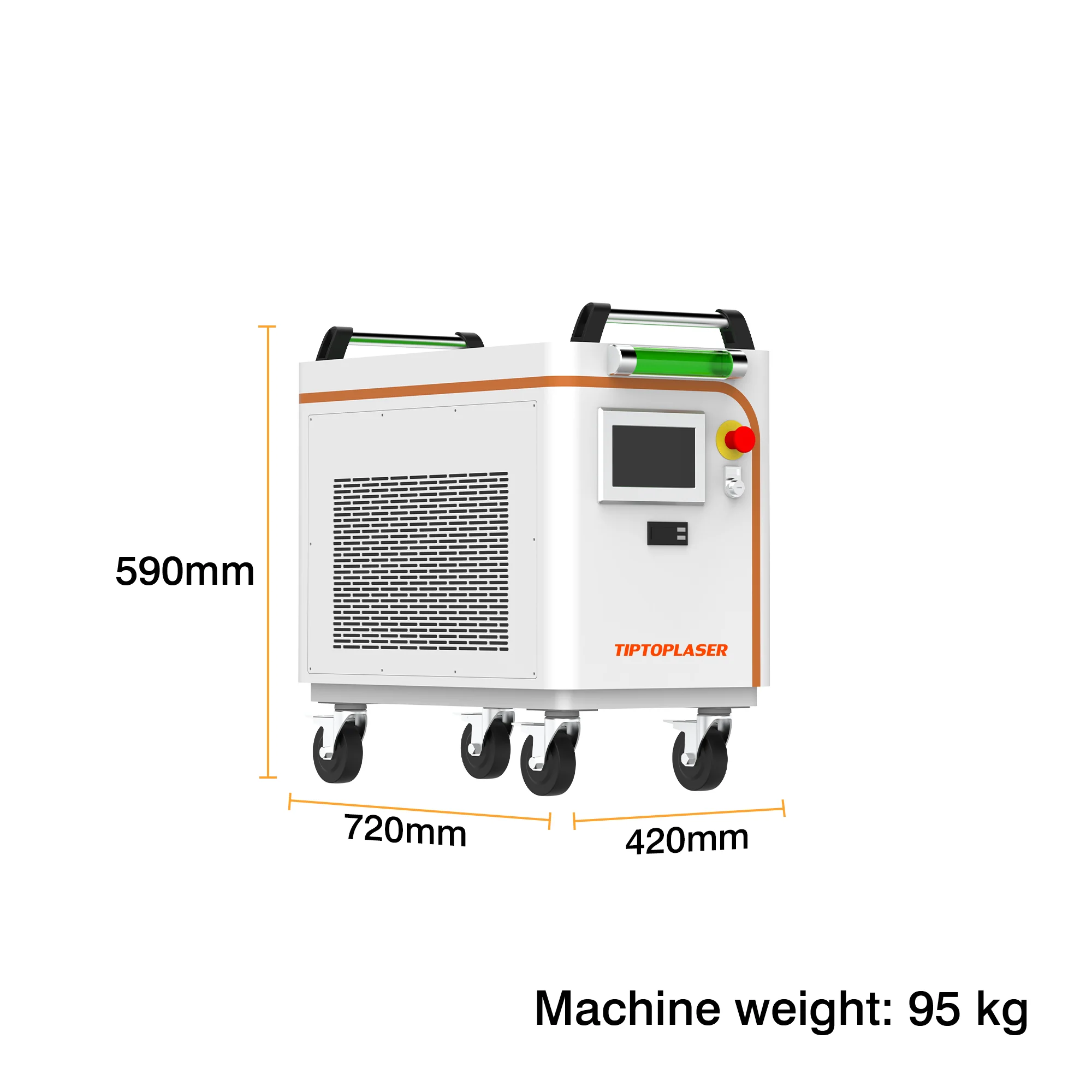 Annual promotion factory price pulse laser cleaning machine 300w laser cleaning machine to remove rust and paint