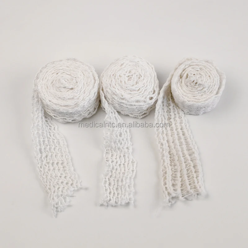 16 holes 1 meter Food Grade Polyester Beef Meat Netting Roll Elastic Smoked Meat Wrapping Net  Netting Roll for Hunting