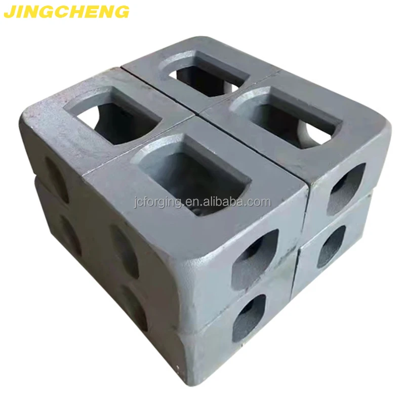 cast steel ISO1161 container corner castings, block corner fittings  SCW480 parts and accessories