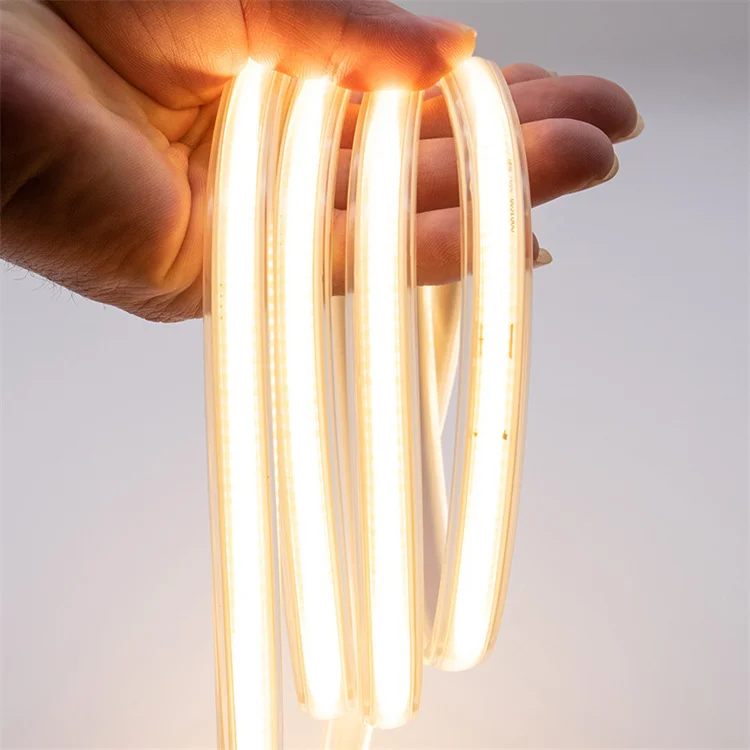 flexible white 12v 24v flexible 480leds/m 10m Flexible 480leds/m 2700K 3000K 4000K 6000K color COB led strip light