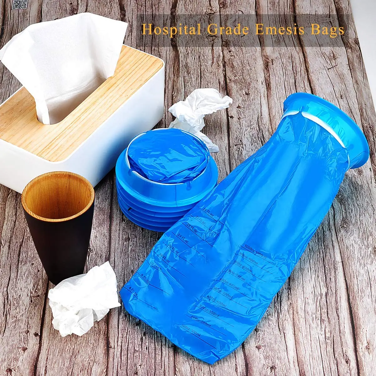 wholesale plastic vomit bag sickness bag for nausea vomit disposable emesis bags plastic