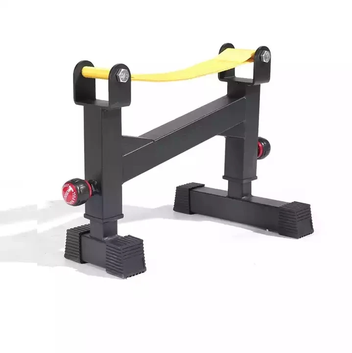 ActEarlier 1 Piece Gym Equipment Deadlift Rack Multifunctional Training Rack Barbell Bar Deadlift Buffer Rack