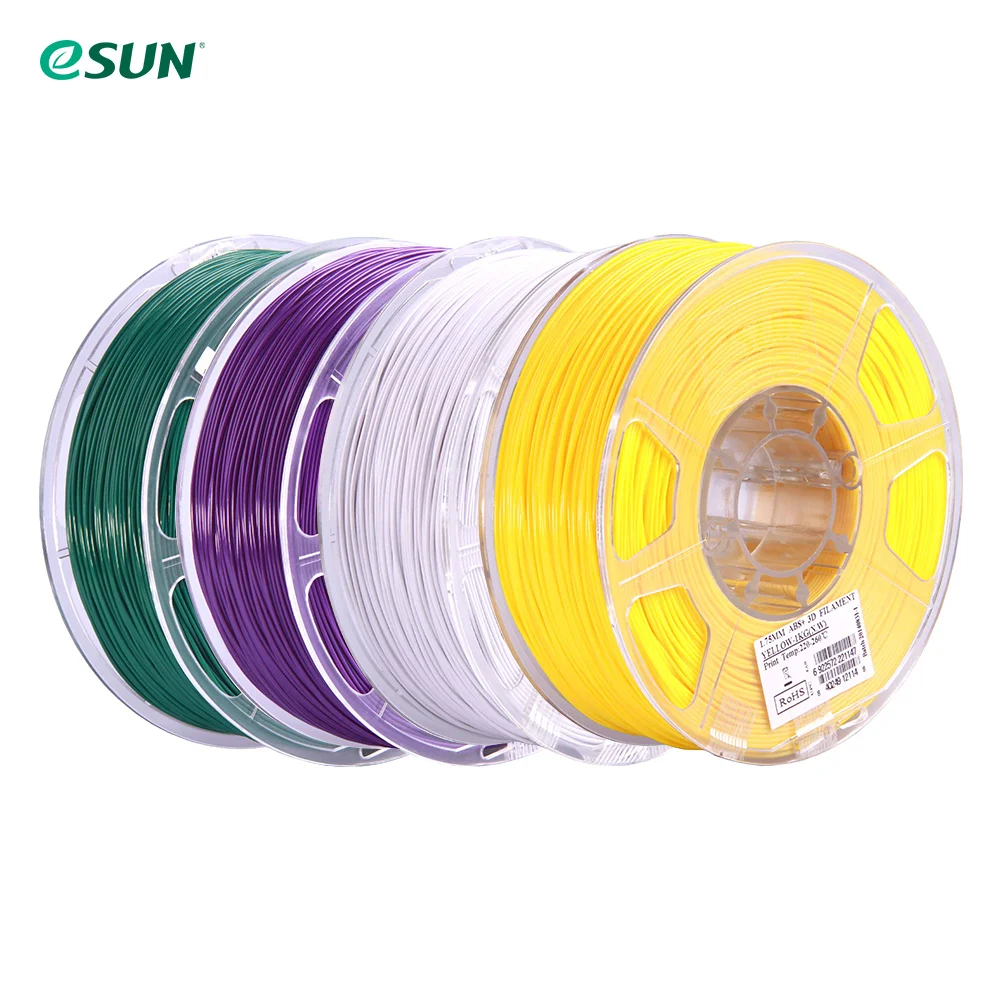 eSUN ABS+ 1.75mm /2.85mm 3d filament for 3D printer ABS Plus 3d filament 1.75