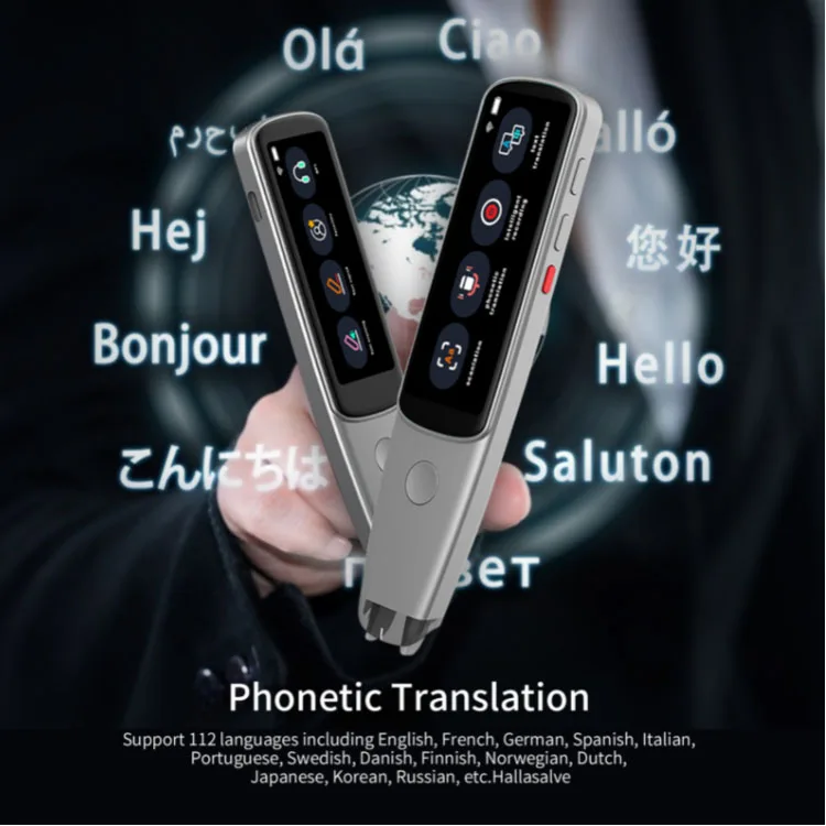 Stylo переводчик языков Интеллектуальный вокальный портативный T02 оригинальный в короткие сроки катушка для интеллектуального дела