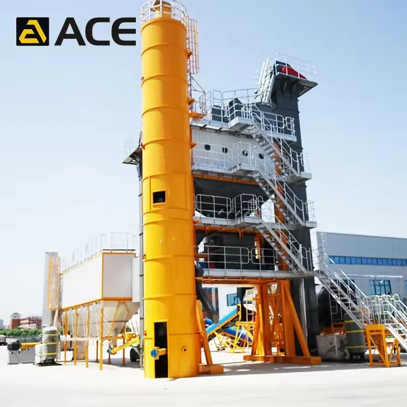60t/h ~ 400t/h Asphalt Batching Plant Stationary Concrete Batching Plant Concrete Mixer Machines Batch Plant
