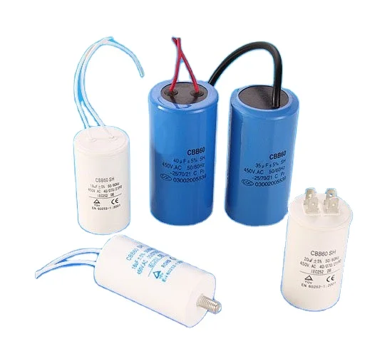 Factory Wholesale Dc Link CBB60 washing machine capacitor for alternating current dynamo