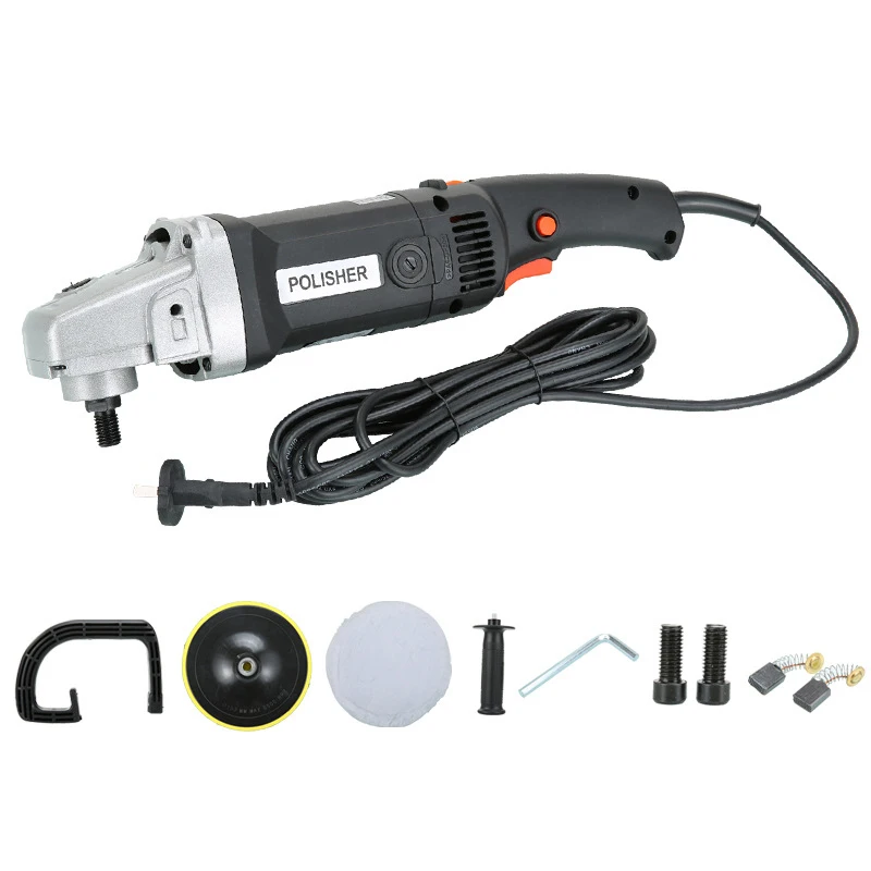 1400W Dual Action Mini Car Polisher Machine 180mm Orbital Car Polisher Machine For Car Detailing And Polishing