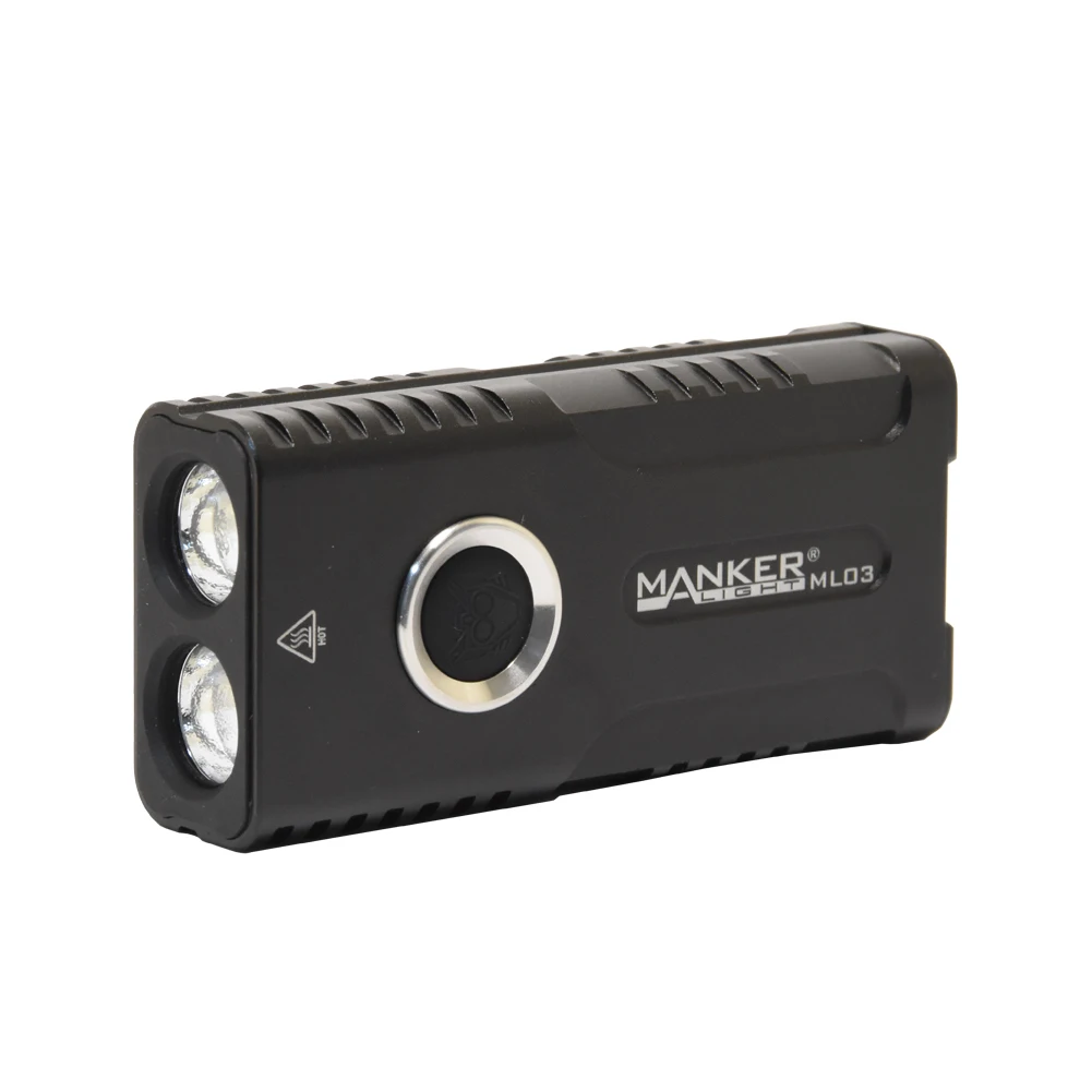 Manker ML03 2000 Lumens 160meter type c charing 2400mAh built-in battery Multi Purpose Pocket Light 119 gram