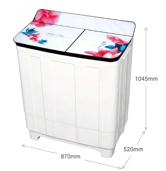 Modern Semi-automatic Household Mini Top-loading Double Tub Smart Washing Machines