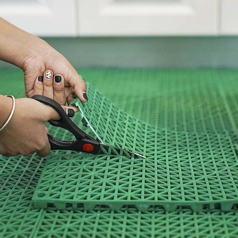 Interlocking Garage Floor Mat Anti Slip Car Wash Pp Plastic Flooring Garage Tile PP,PP for Rubber Mat Garage Floor Covering