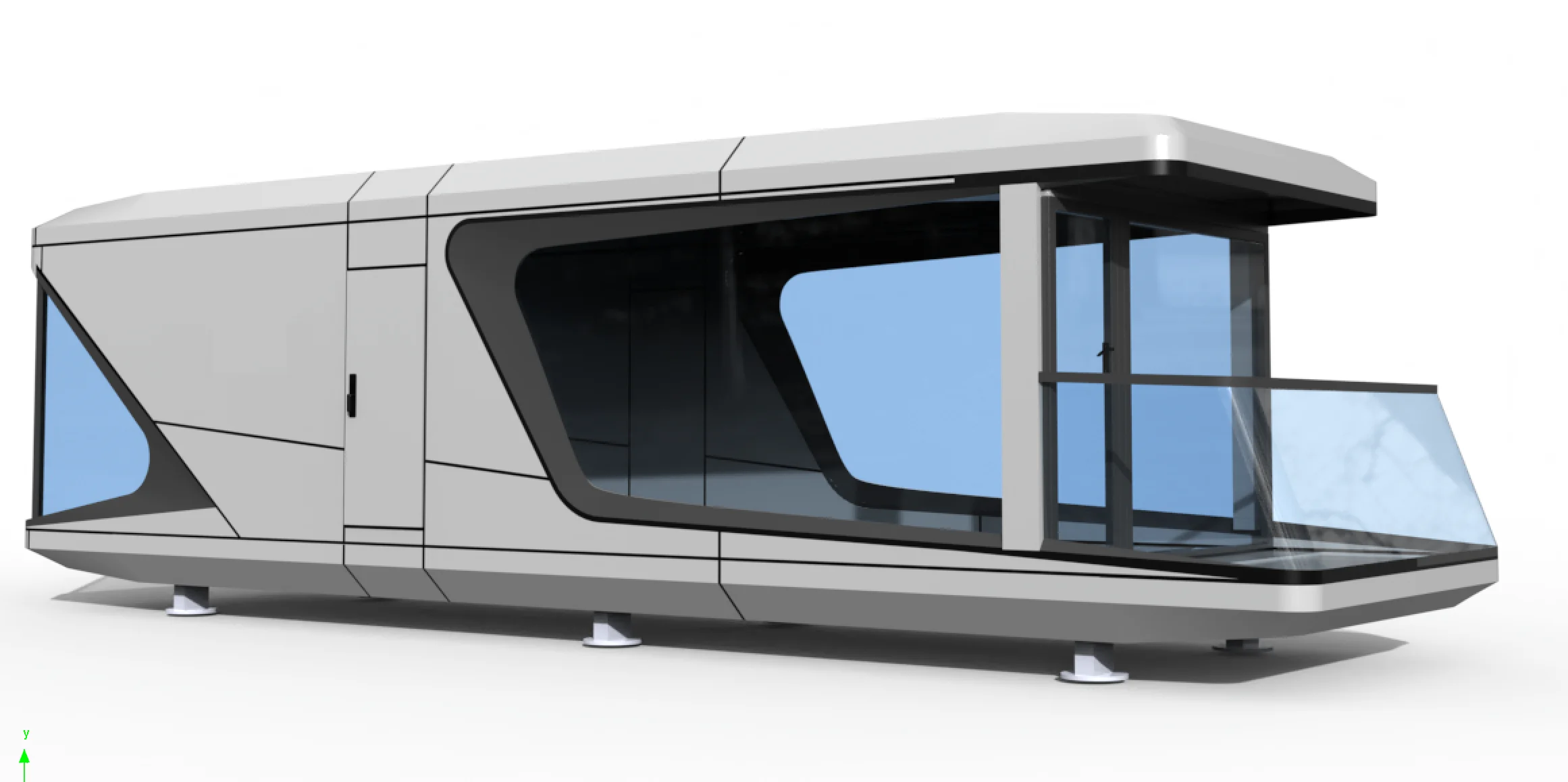 Sinova S55 Space Capsule Rooms prefab camping resort house luxury Hotels Container Homes big capsule house Expandable house