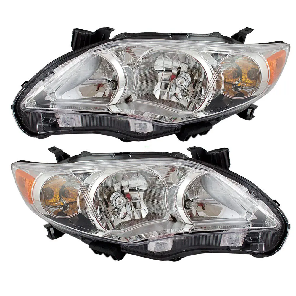 For Toyota Corolla Car Headlights Top Quality Corolla Headlights With Plug For Toyota Corolla 2010 2013 Headlight