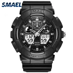 Smael digital g style hand shock resist watch analog men military watches digital jam tangan for boy children