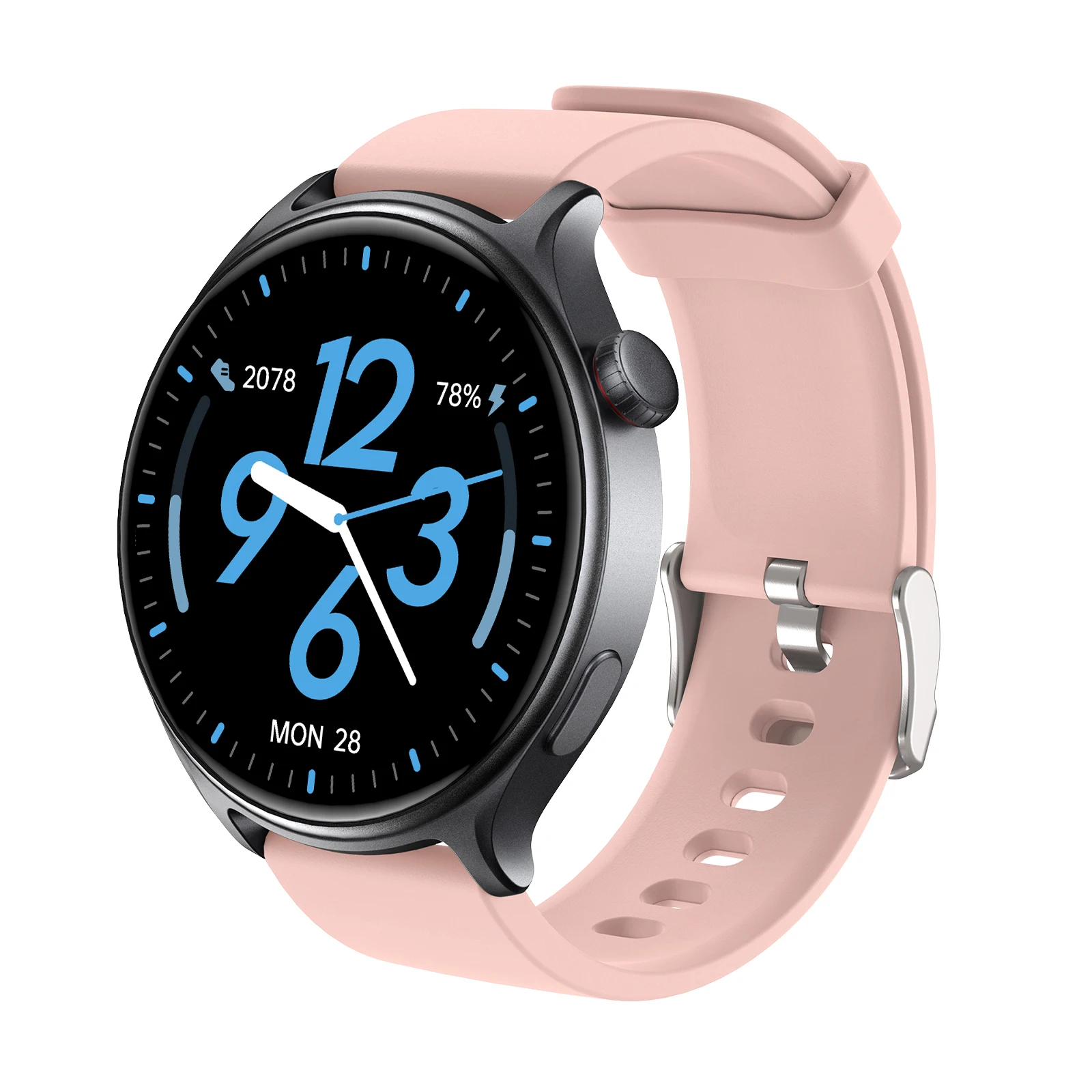 Round HD Full Touchscreen IP67 Waterproof Montre Connecte Smart Watch for Sport Fitness Monitoring Smartwatch Sports Athletes