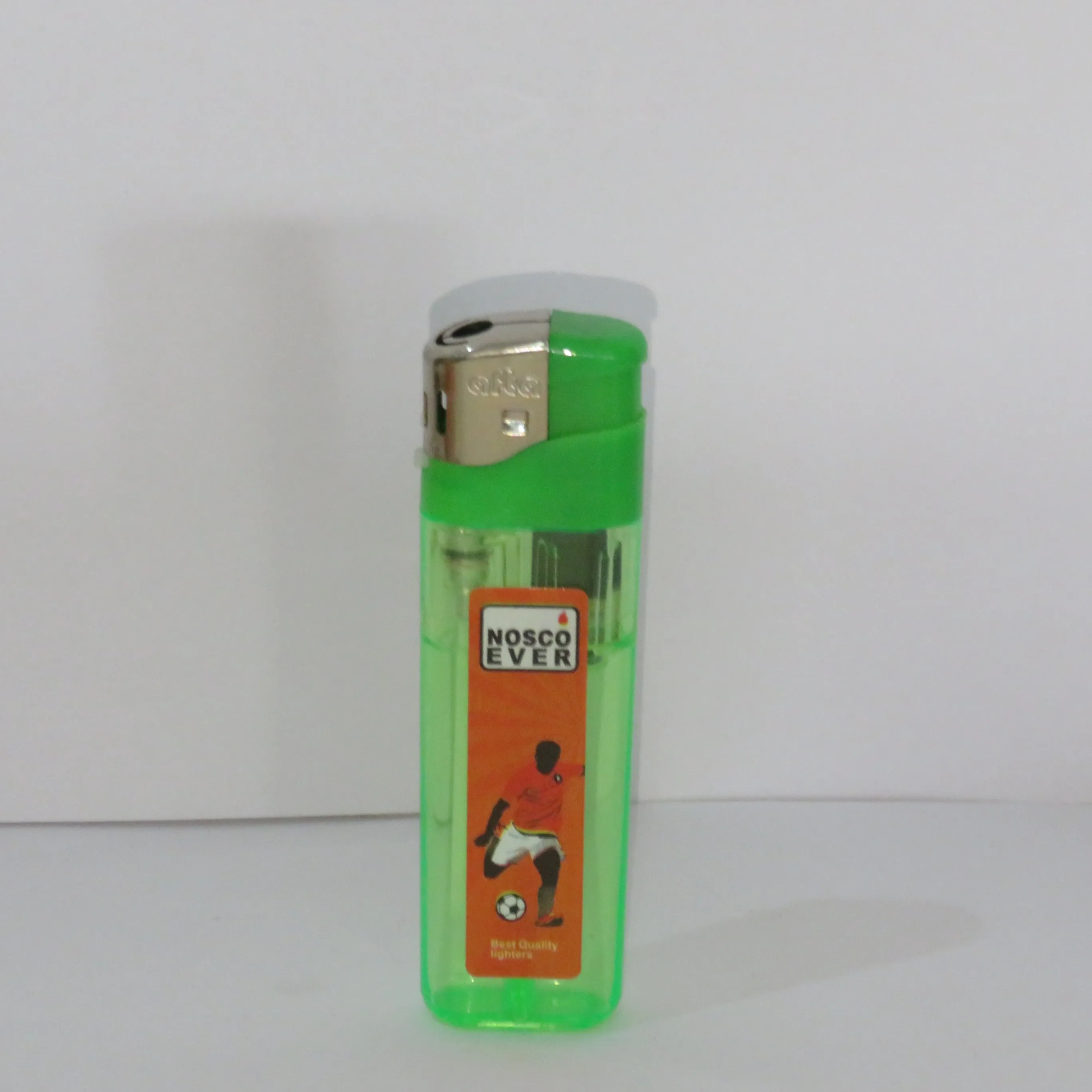 Cheapest Disposable Electric Lighter With Sticker Gas Lighter