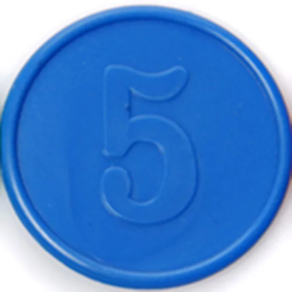 2024 Fixed plastic currency learning currency primary school student points currency poker set 1000 chips set luxury