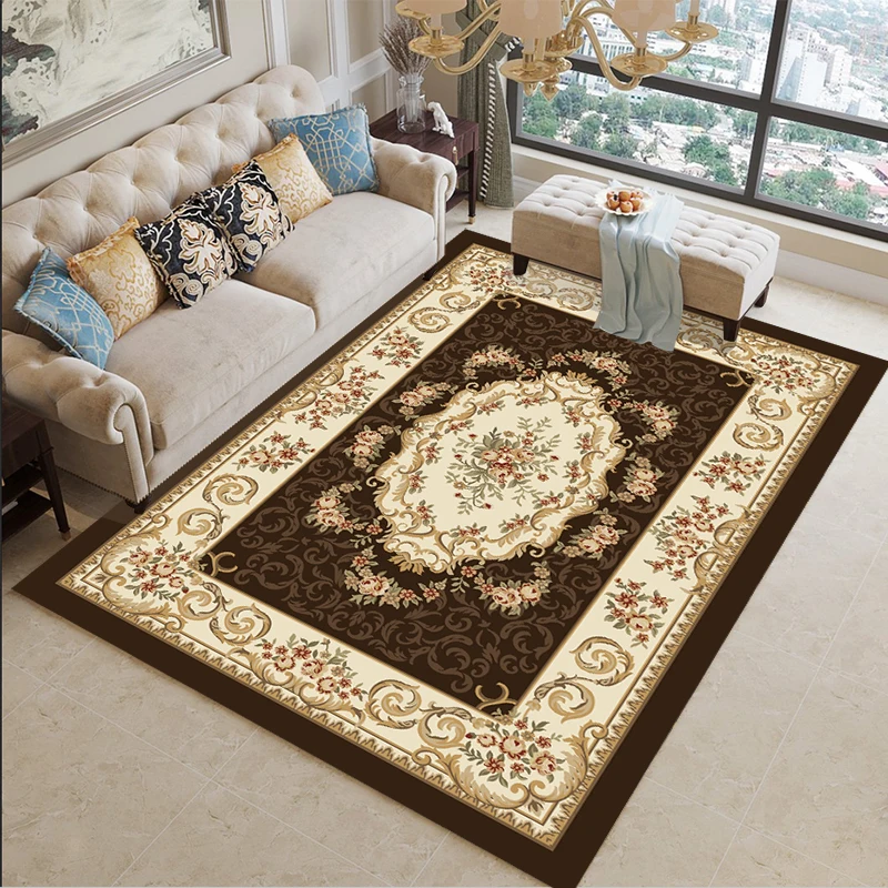 Vintage luxury antique Persian rugs and Carpets Classic Printed carpet 3d Modern for Living Room Rugs Persian Carpet