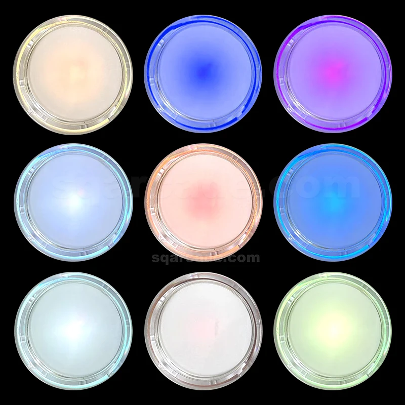100mm Dome Big Dpst Illuminated Blee Led Push Button Switch with Micro Switch for Arcade Machine