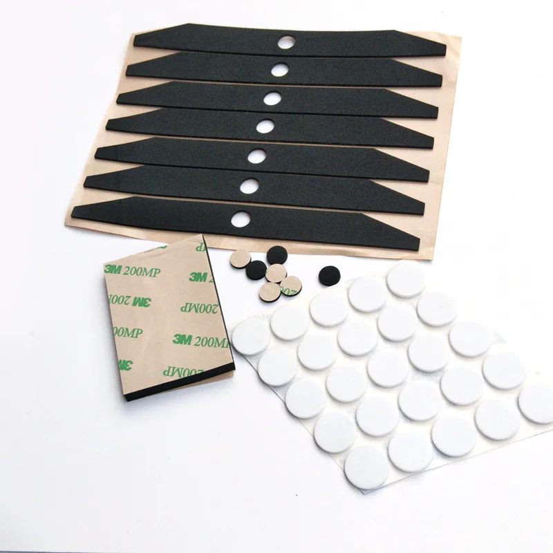 Eva self-adhesive foot pad furniture self-adhesive round square double sided rubber Eva