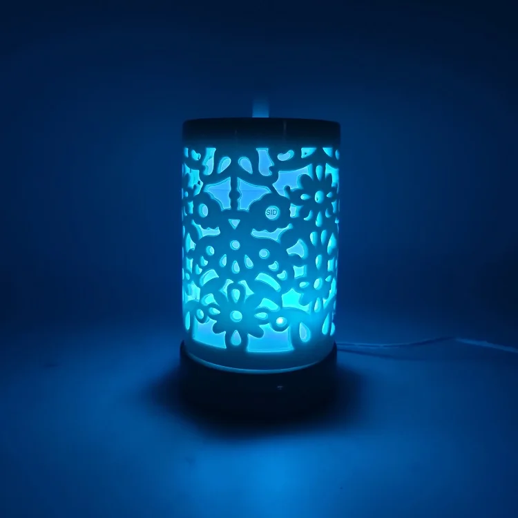 NEW Ceramic Aroma Diffuser Machine Office Ceramic Home Mini Essential Oil Moisturizing Button Aromatherapy Humidifier Decor