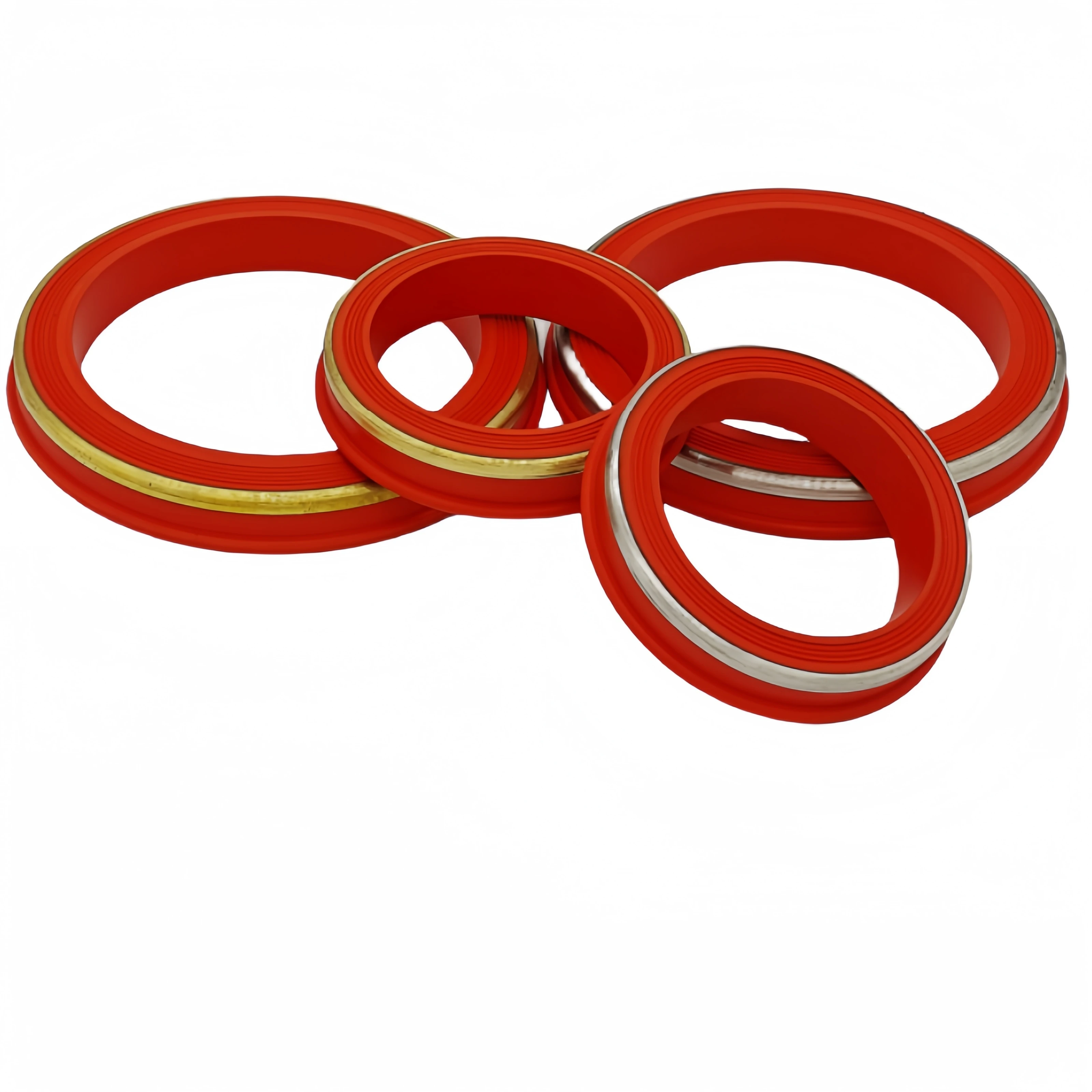 1' 2' 3' 4' Buna NBR HNBR FKM PTFE Weco with brass and stainless Red Rubber Hammer Union Seals
