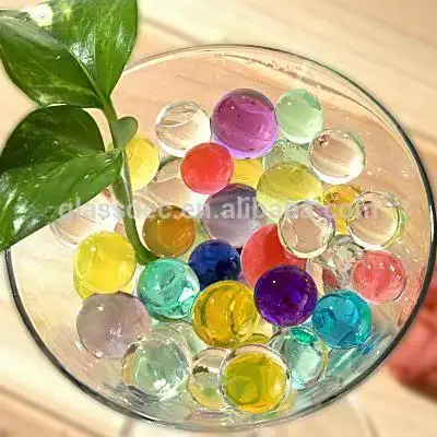 wholesale home decoration polymer water beads for flower pot plant