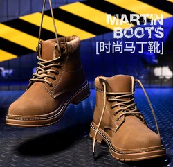 Labor safety shoes safety shoes for workers welding boots martin boots safety shoes
