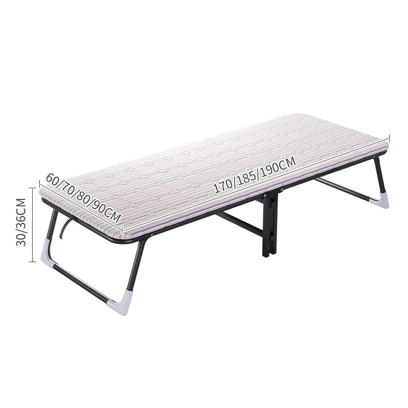 Folding bed sheet for household simple nap artifact office portable lunch break hospital marching hard board