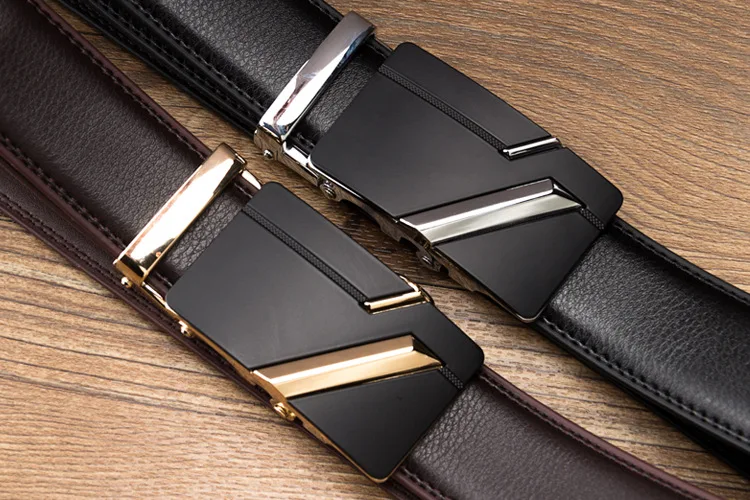 Hot selling men leather belt, genuine leather belt for men