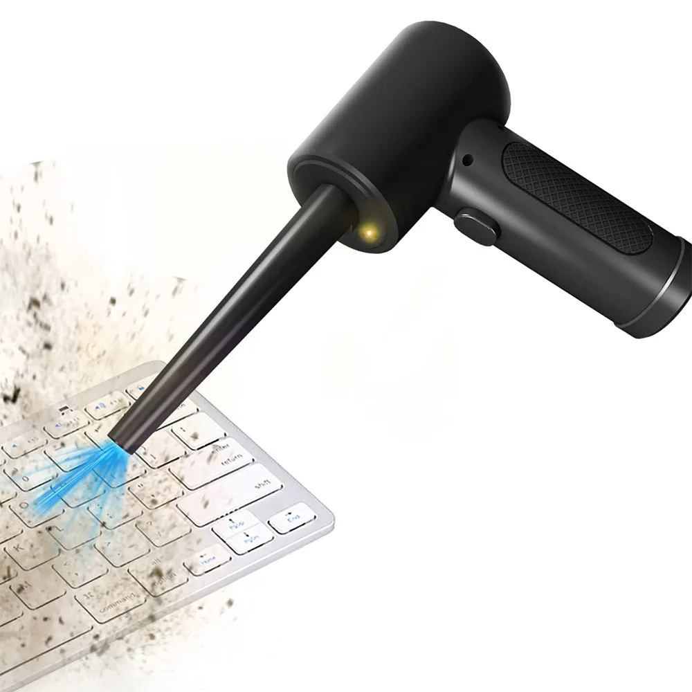 Rechargeable Blower Cordless AIR Duster Replacement for Compressed Spray Gas Cans for Computer Keyboard and Electronics Clean