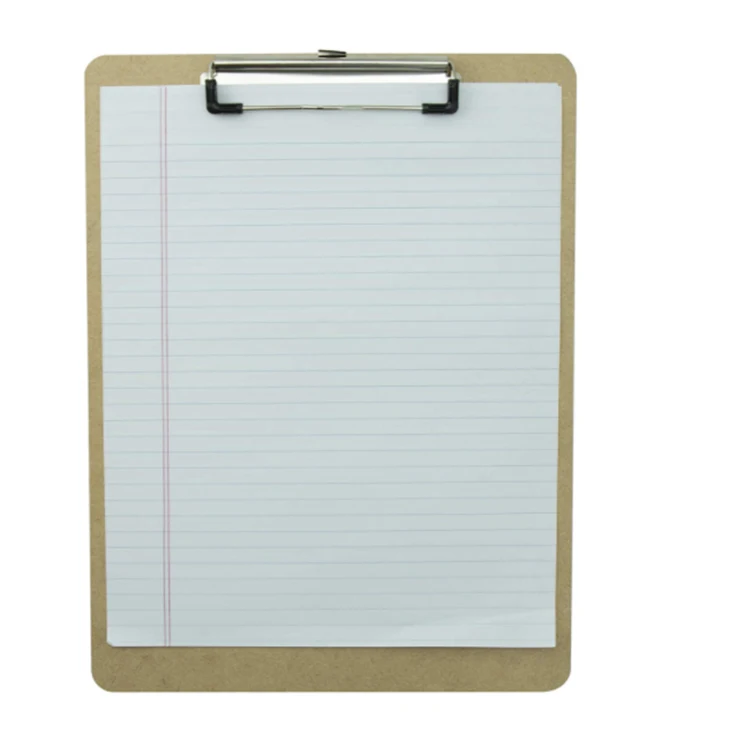 Custom Clip Board Wholesale Clip Board With Metal Clips Sell Well Writing Board