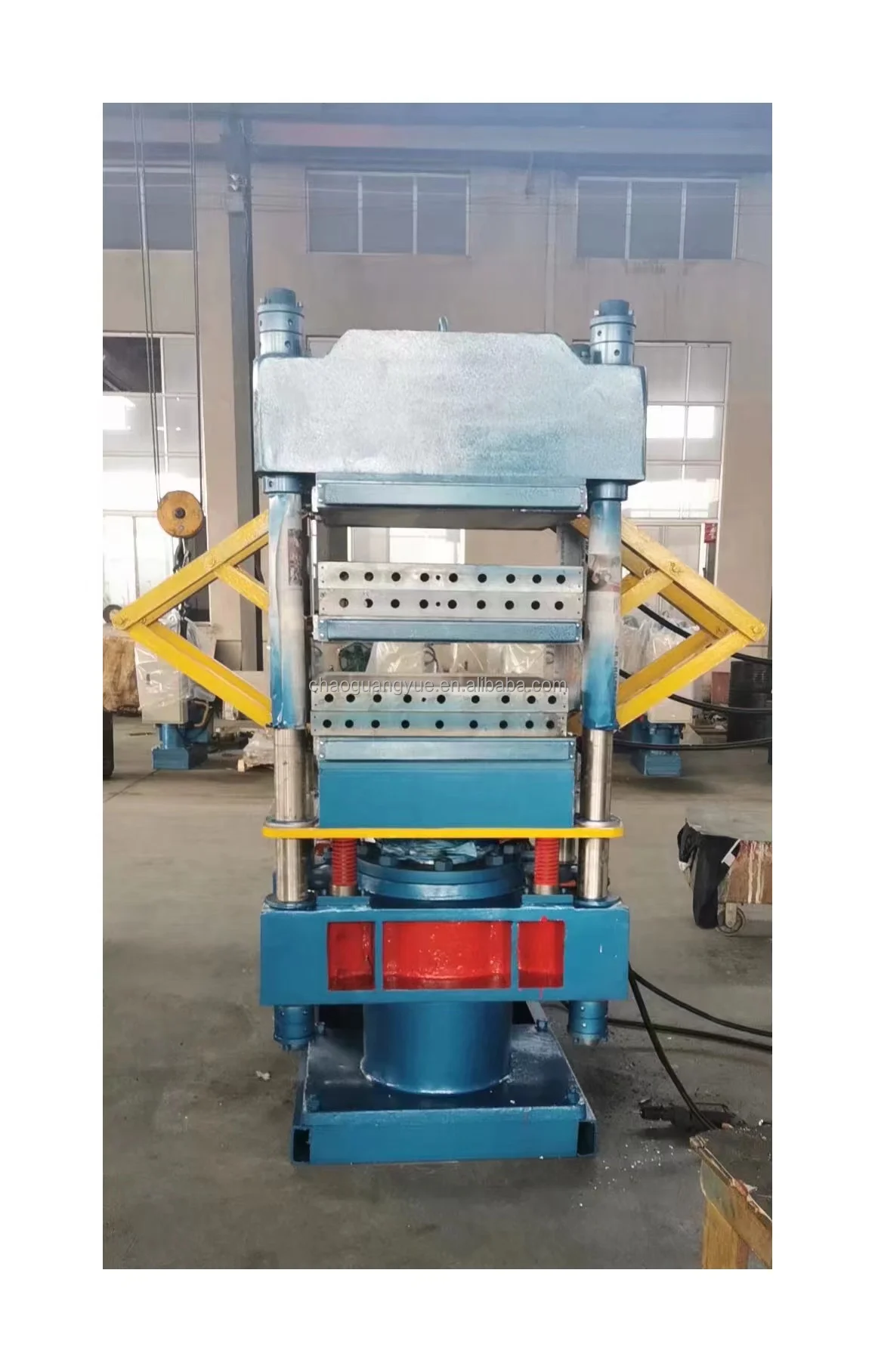 EVA Curing Press / Platen Electric Heating EVA Vulcanizing Machine / Mould Press Machine