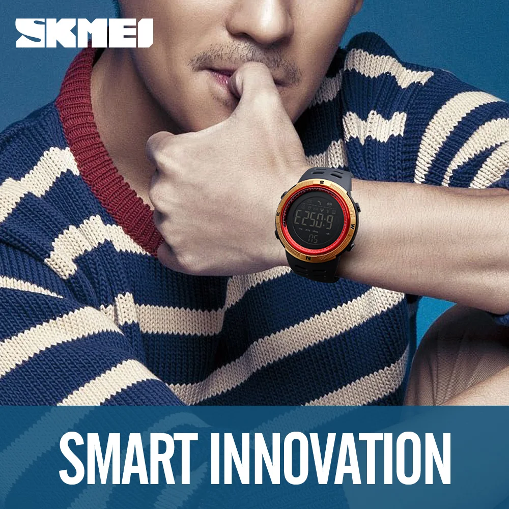 SKMEI 1250 multi-function smart watches smart watch for man wristwatch phone smart watch sport