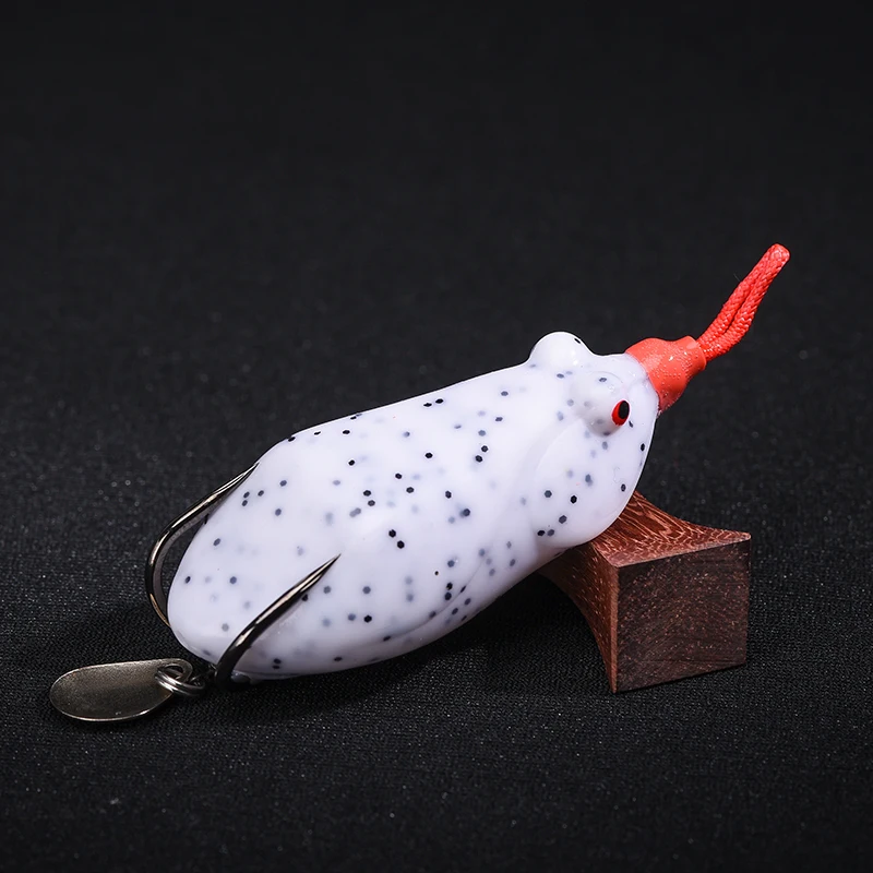 freshwater frog fishing lure handmade high quality soft fishing lure baits with strong pulling force