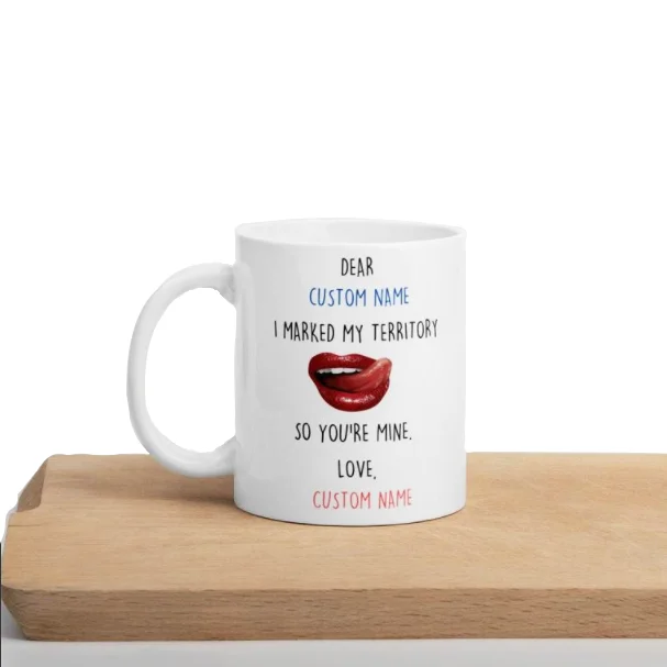 Gifts For Men | Personalized Custom Funny Coffee Mug With Sarcastic Quote | Great All Year Gift Idea For Men From Women