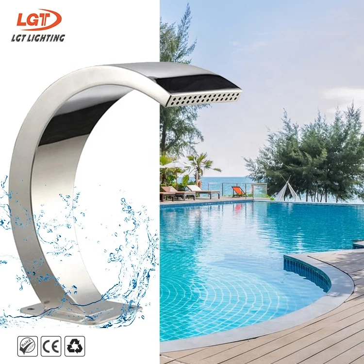 Bali Water Decoration Waterfall Stainless Steel Water Curtain